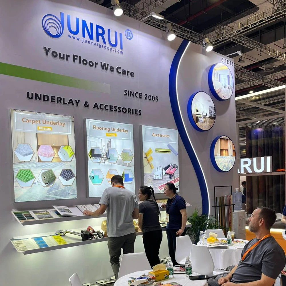 Junrui Shines at Shanghai Domotex Asia: 20 Years of Expertise, Winning Global Trust